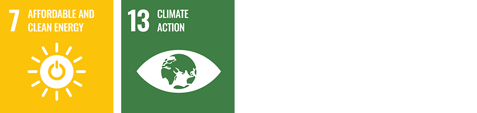 7 AFFORDABLE AND CLEAN ENERGY, 13 CLIMATE ACTION